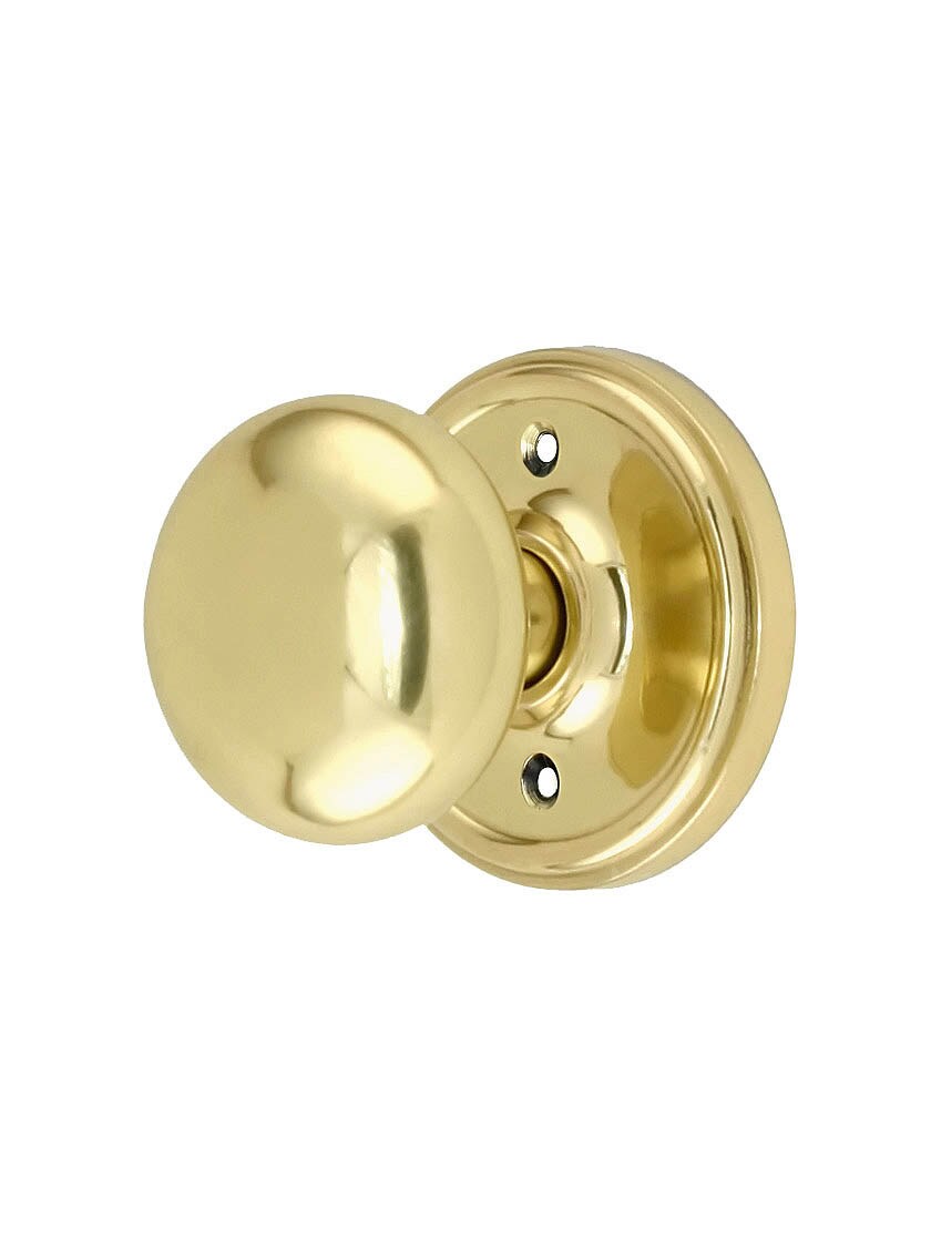 Door HANDLE MONACO-R M3 Brass Door Rosettes Set 600 Door HANDLE MONACO-R M3 Brass Door Rosettes Set 600